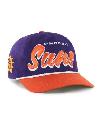 '47 Brand - Men's Purple/Orange Phoenix Suns Drop shadow Rope Hitch Adjustable Hat