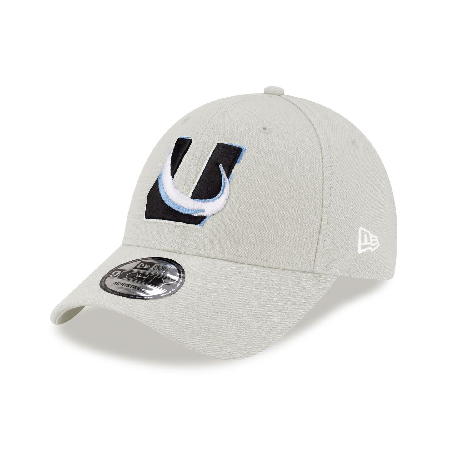 Мужская кепка New Era Cream Utah Mammoth 9FORTY Adjustable Hat — фото 1