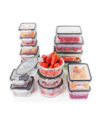 32 Pcs (16Pack) BPA-free Food Storage Containers Set with Lids