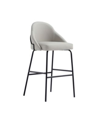 Gracie 41.1" Leatherette Upholstered Barstool