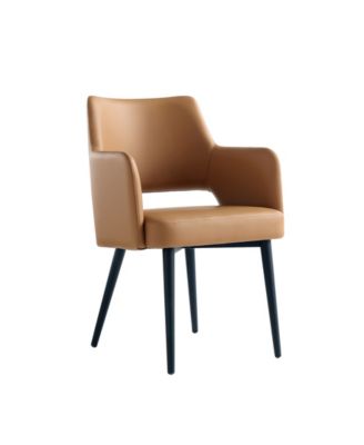 Tremont Leatherette Upholstered Dining Armchair