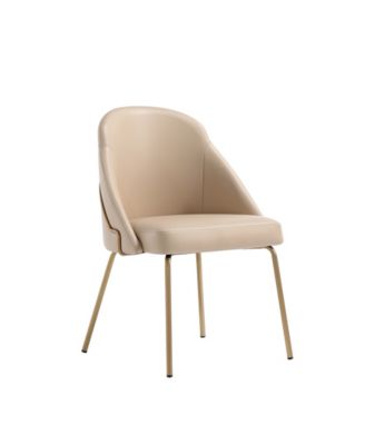 Gracie Leatherette Upholstered Dining Chair