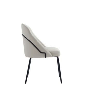 Gracie Leatherette Upholstered Dining Chair