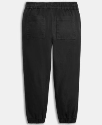 Toddler Boys Drawstring Twill Jogger Pants, Created for Macy's