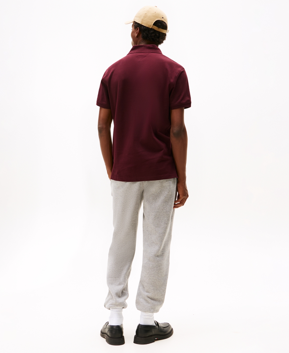 Tommy Hilfiger Men's Cotton Classic Fit 1985 Polo In Burgundy