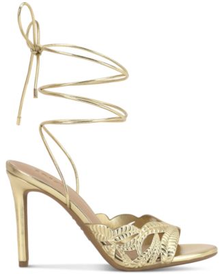 Women's Hassana Strappy Lace-Up Dress Sandals, Exclusively at Macy's