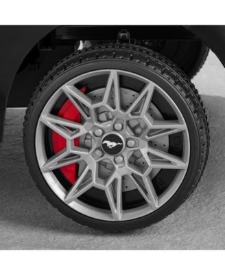 Kids 12V Electric Ride-On Car Officially Licensed Ford Mustang w/ Remote, LED Lights