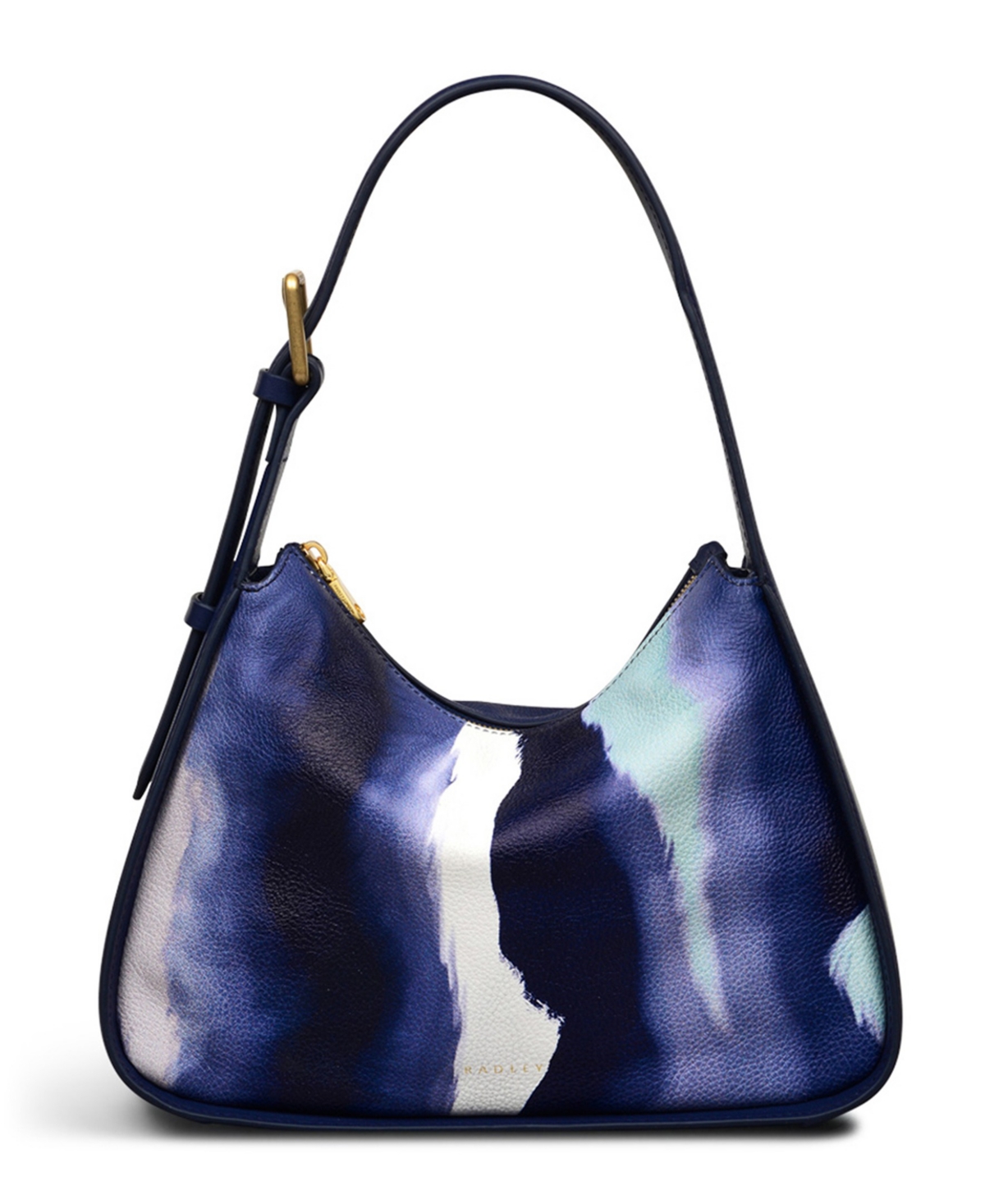 Westwell Lane Stripe Small Zip Top Shoulder Bag - Evenfall