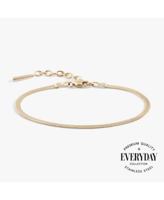 Everyday Herringbone Chain Bracelet