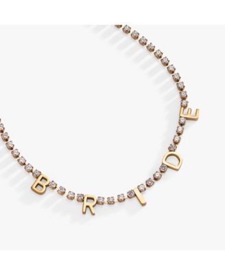 Bride Tennis Chain Necklace