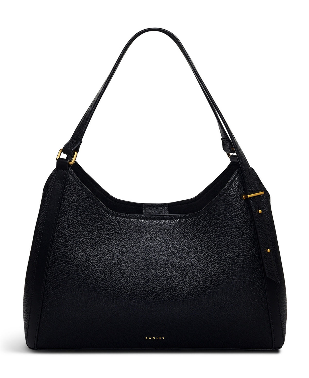 Clarendon Row Medium Zip Top Grab Bag - Latte