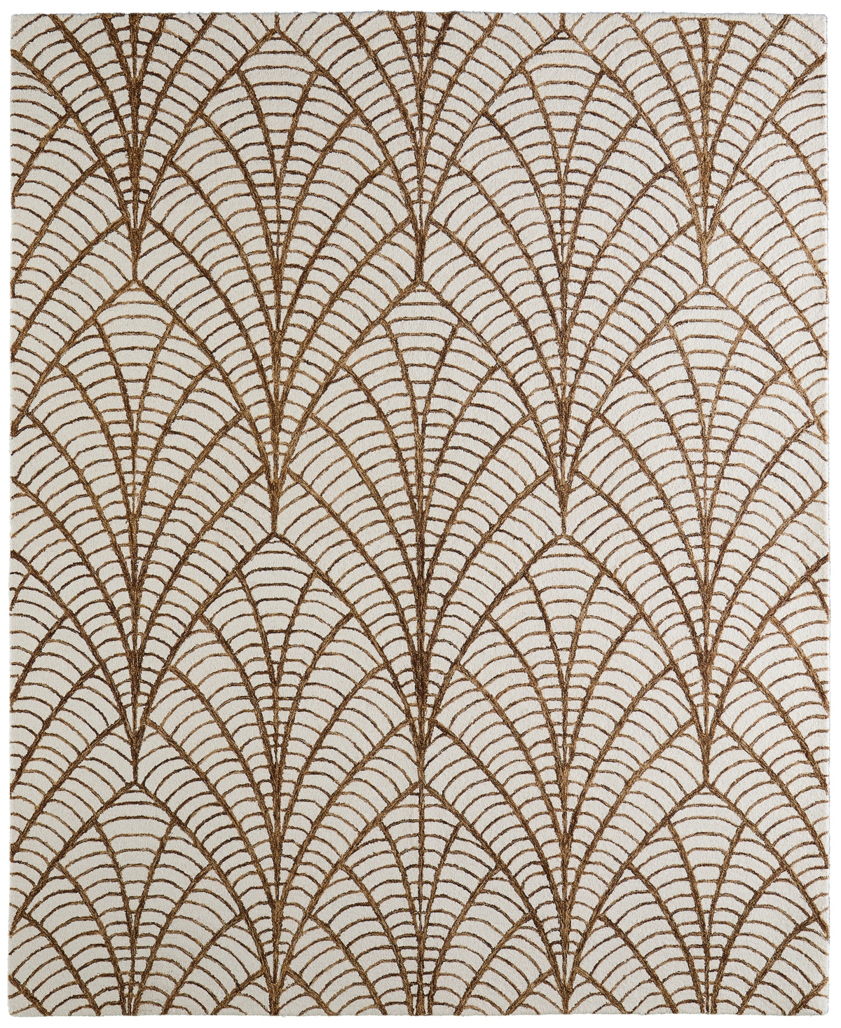 Feizy Wallace 8a44f 8'x10' Area Rug In White