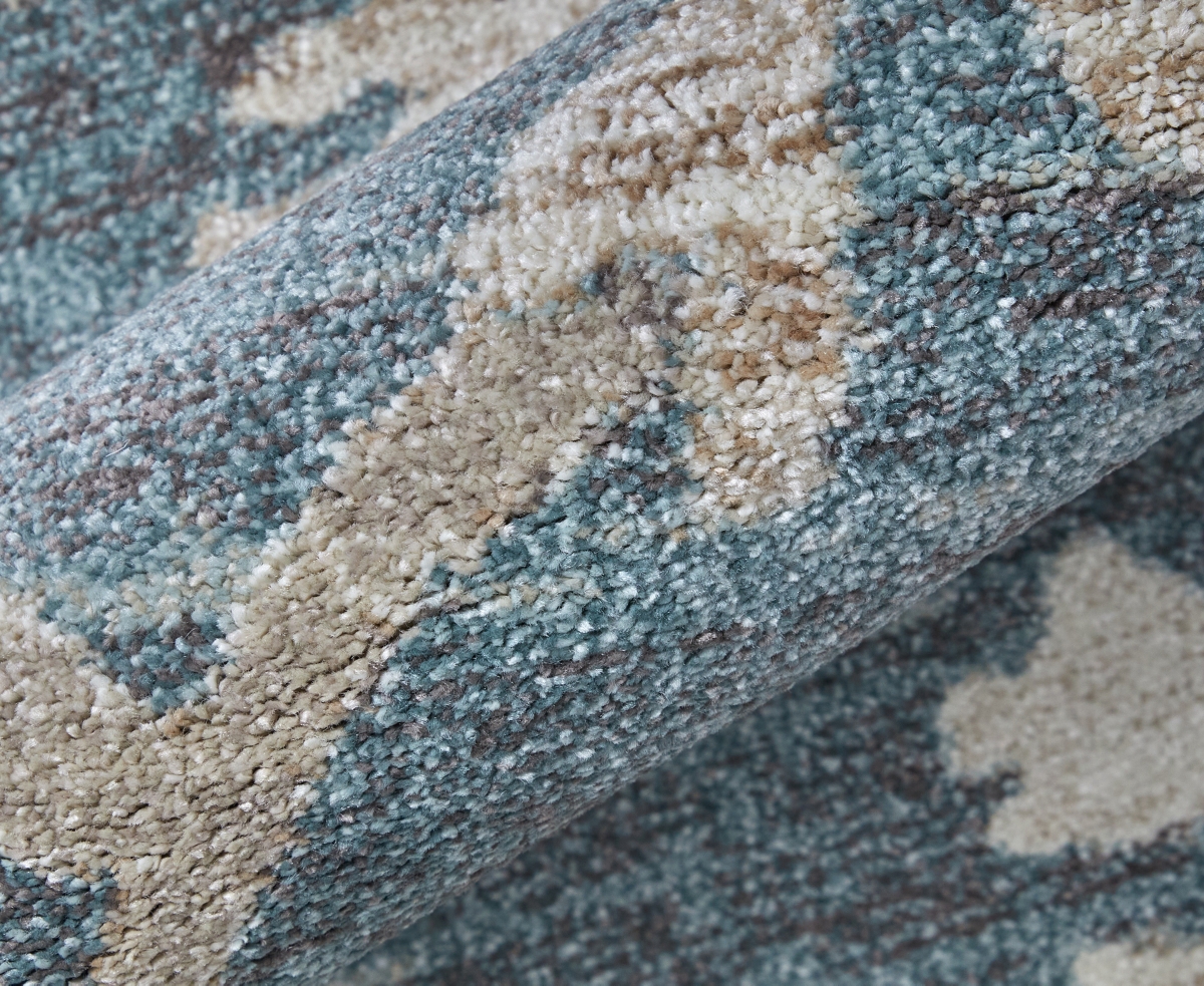 Feizy Dartmouth 39qmf 6'4"x9'2" Area Rug In Blue