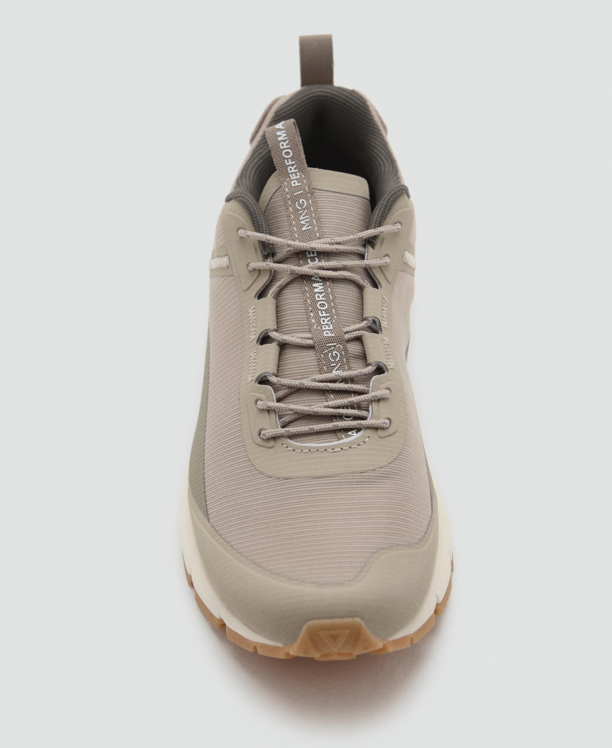 Mango Men's Lace-up Panel Sneakers