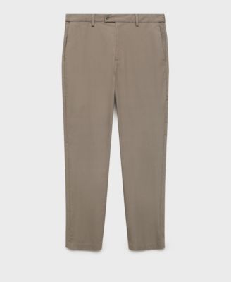 Men's Slim-Fit Cotton Pants