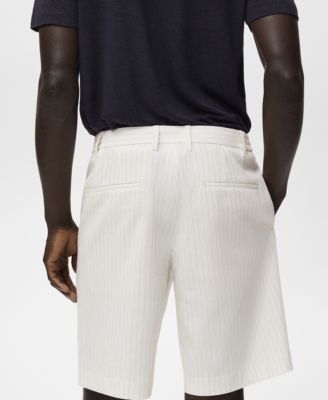 Men's Slim-Fit Chino Cotton Bermuda Shorts