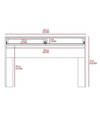 Acanto 2 Drawer Writing Computer Desk