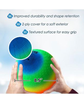 7-inch/8.5-inch/10-inch Playground Balls, Kickball, Bouncy Dodge Ball, Handball for Indoor and Outdoor