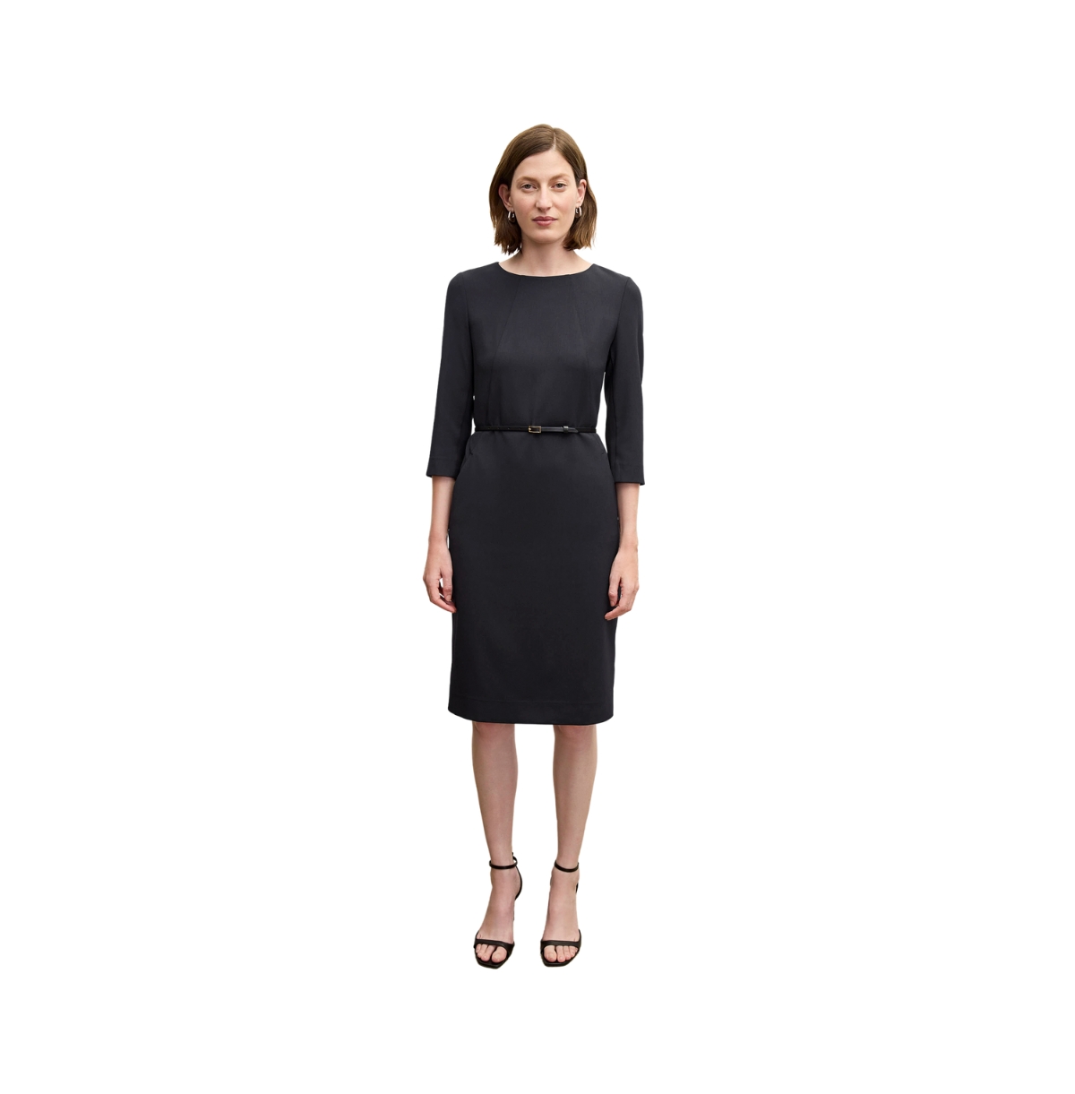 M.m.LaFleur Etsuko Dress - Recycled WonderTex - Black