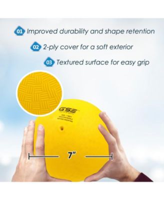 Set of 6 Multi-colored Playground Balls, Kickball, Bouncy Dodge Ball, Handball for Indoor and Outdoor