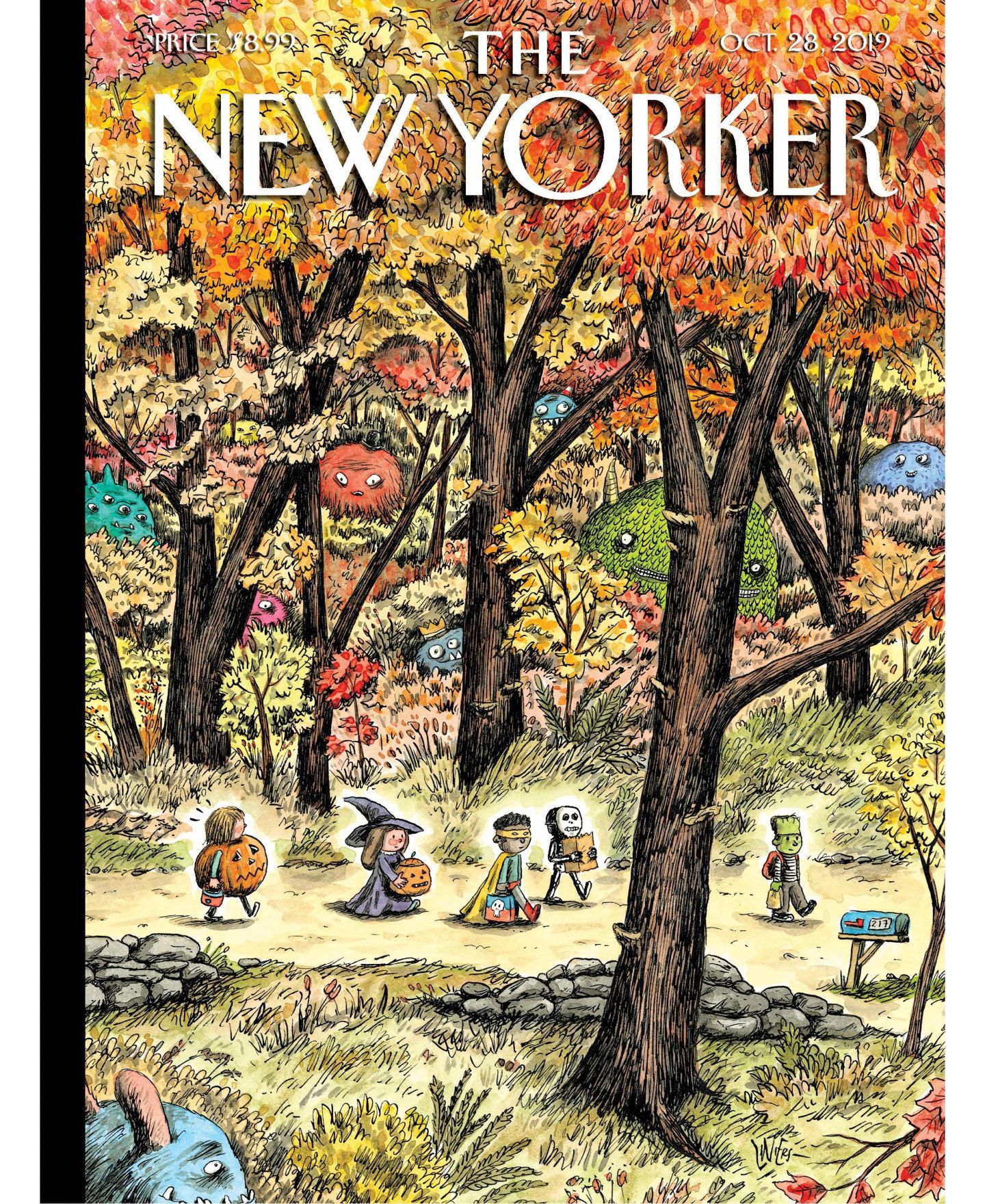 Детский пазл New York Puzzle Company Leaf Peepers 1000 Piece Puzzle — фото 3