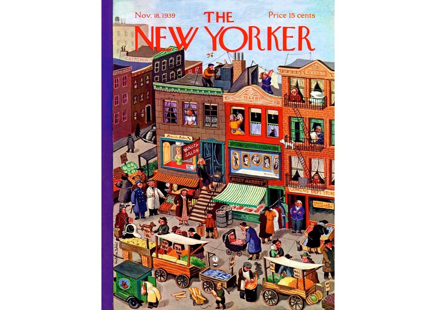 Детский пазл New York Puzzle Company Main Street 1000 Piece Puzzle — фото 3