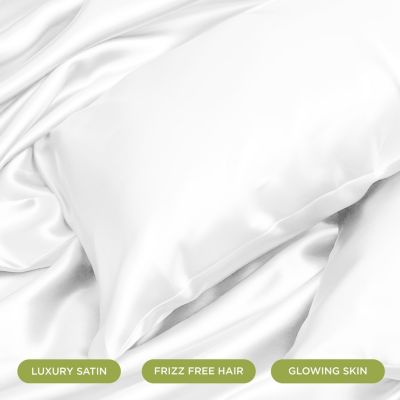 Luxury Satin Anti-Aging Washable Pillowcase, King