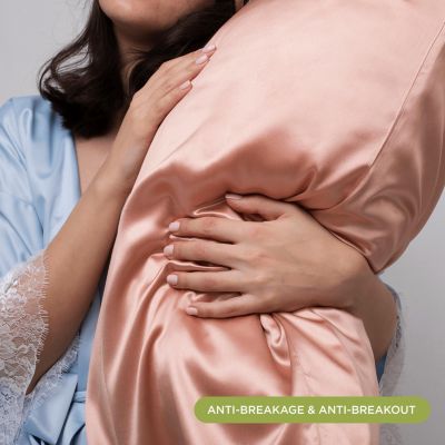 Luxury Satin Anti-Aging Washable Pillowcase, Queen