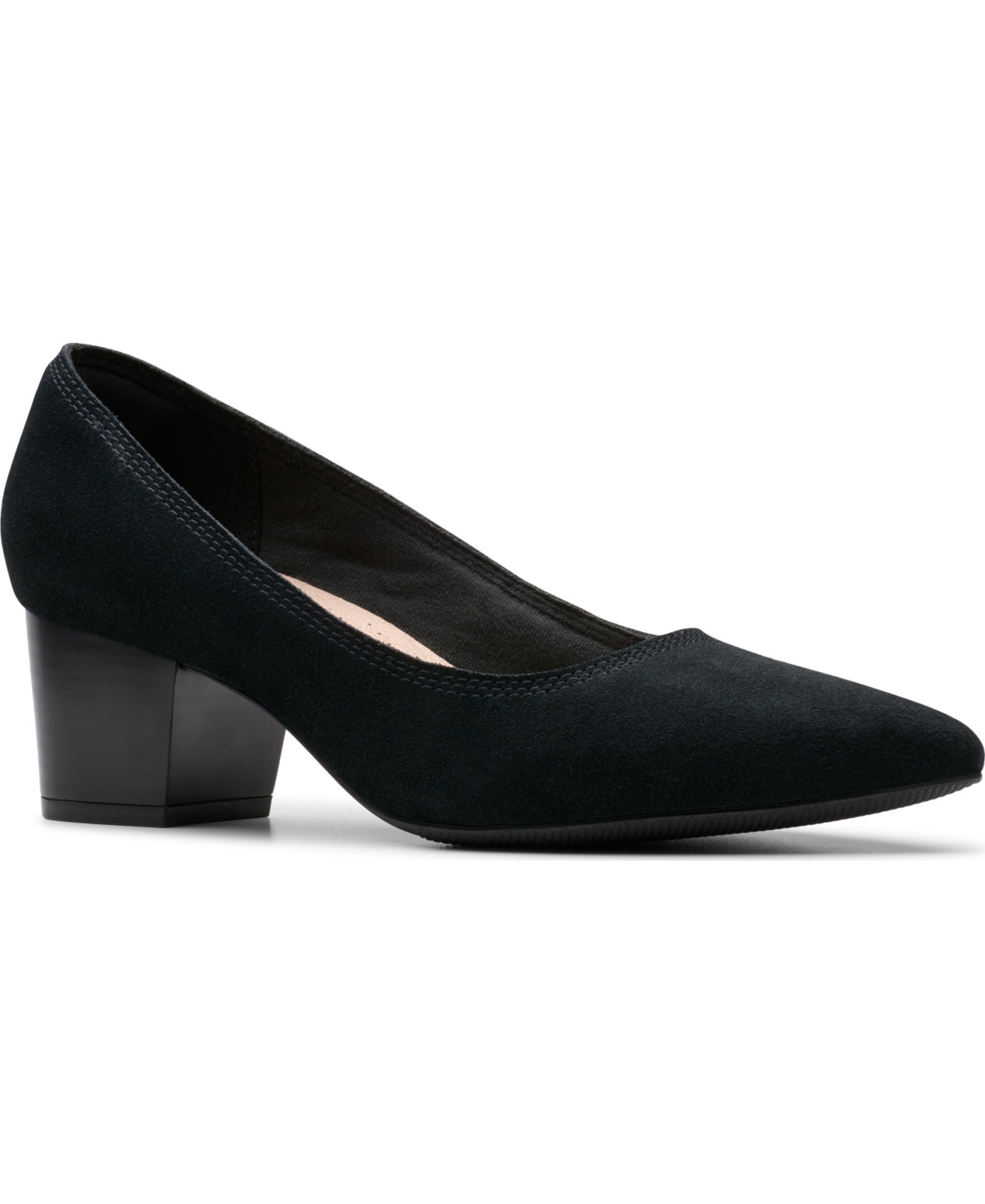 Women's Collection Ellanie Hope Pumps - Black Suede