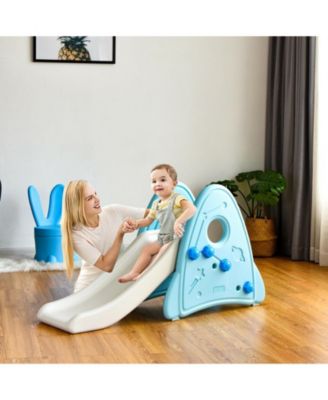 Freestanding Baby Slide Indoor First Play Climber Slide Set for Boys Girls