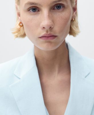 Women's Linen Suit Jacket