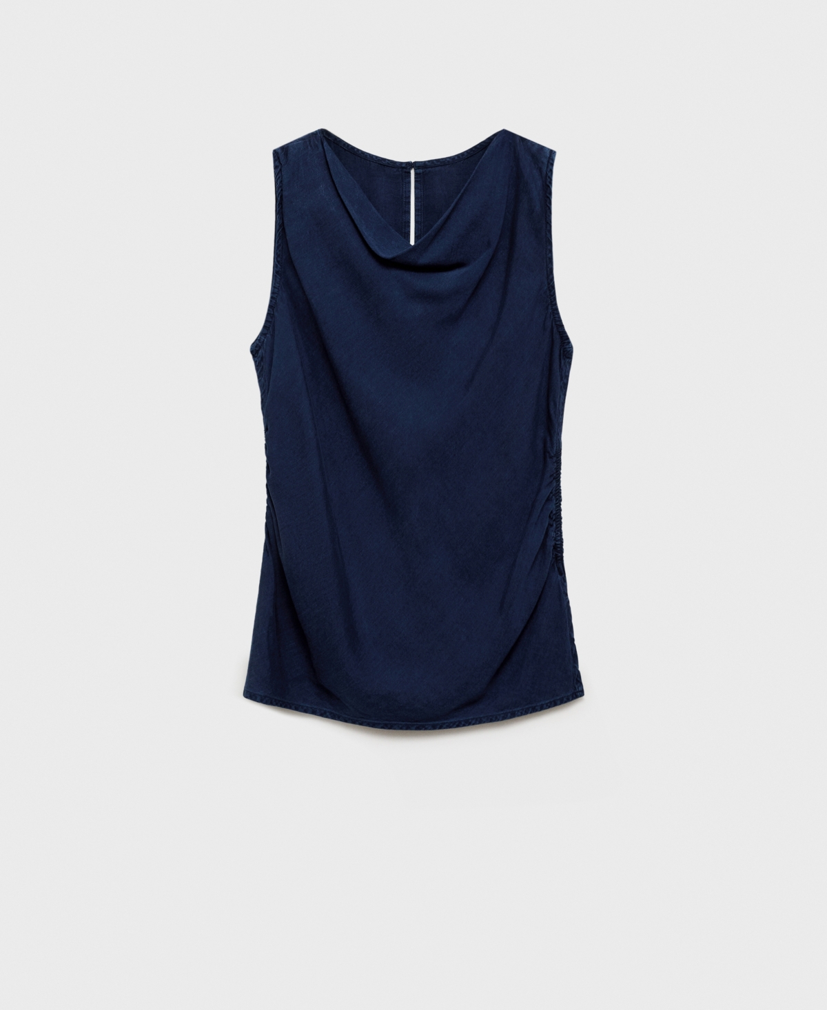 Mango Women's Lyocell Maternity Top In Blue
