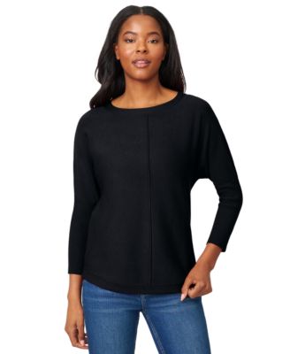 Melissa Paige - Women's Center-Seam Button-Back Sweater