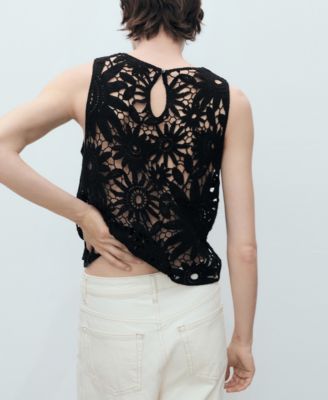 Women's Crochet Knitted Top
