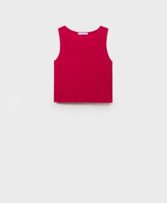 Women's Fine Ribbed Knit Top