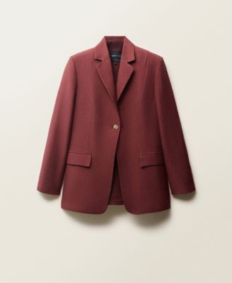 Women's Linen-Blend Suit Jacket
