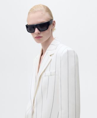 Women's Pinstripe Suit Jacket