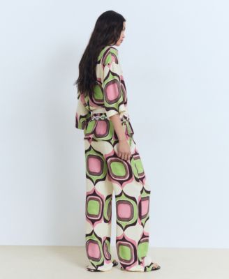 Women's Geometric Print Pants