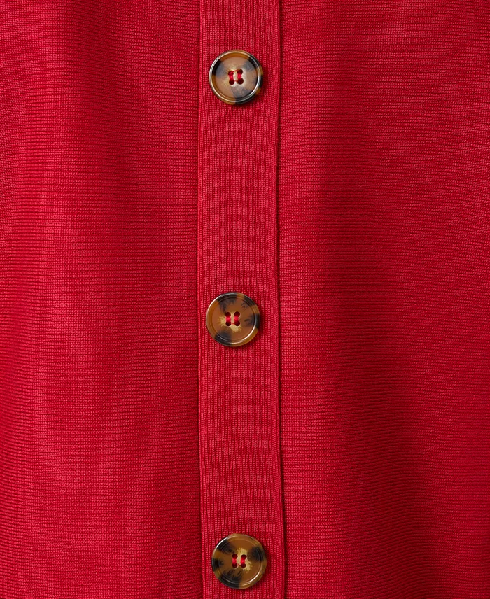 Women's Boatneck Button-Back Dolman-Sleeve Sweater - thumbnail 8