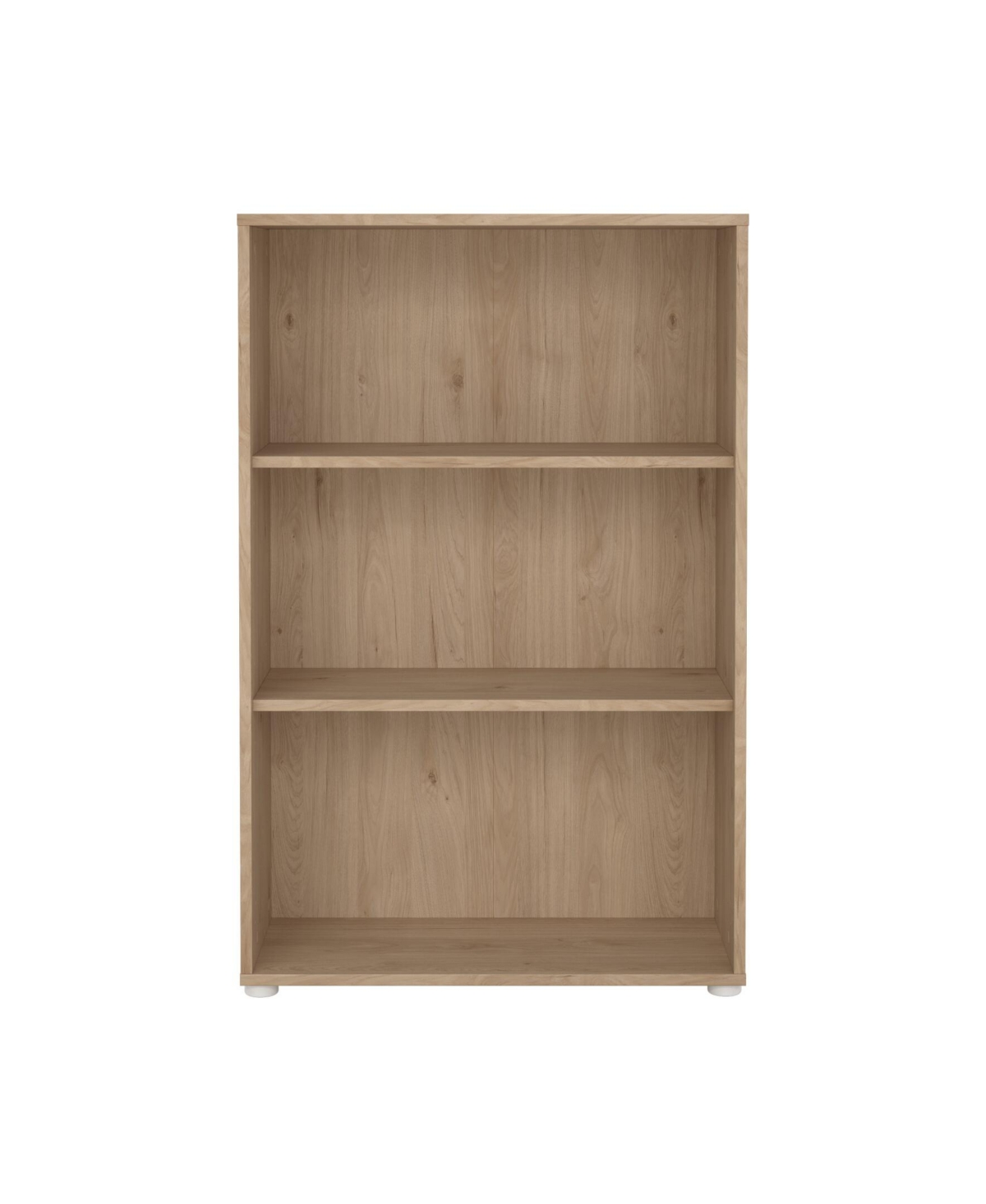 Tvilum 48.66" Wood 3 Shelf Adjustable Bookcase