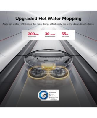 - Saros Z70 Robot Vacuum &amp; Mop, OmniGrip Arm, 22,000Pa Suction, 3.14&amp;#x22; Ultra Slim, Obstacle Avoidance, AdaptiLift Chassis - Silver