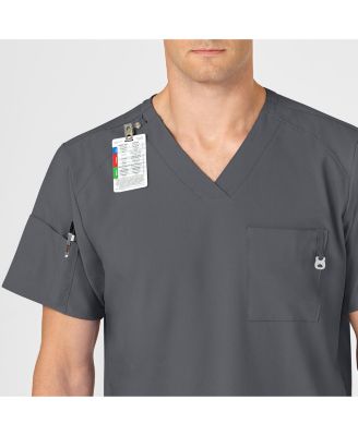 Men's W123 V-Neck Scrub Top