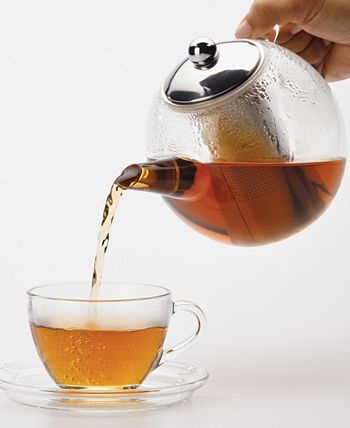 Bonjour - Glass Teapot with Shut-Off Infuser