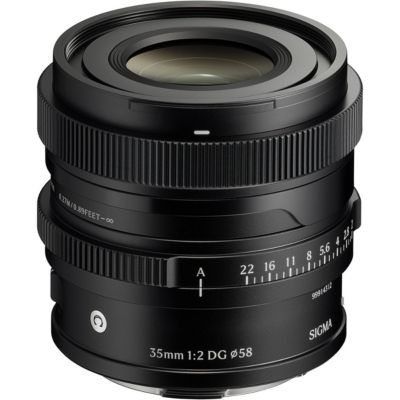 35mm f/2 DG Contemporary Lens for L Mount, Black