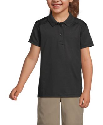 Girls Short Sleeve Feminine Fit Rapid Dry Polo Shirt