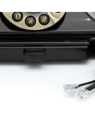 Retro GPODUKE Duke Push Button Telephone - Black