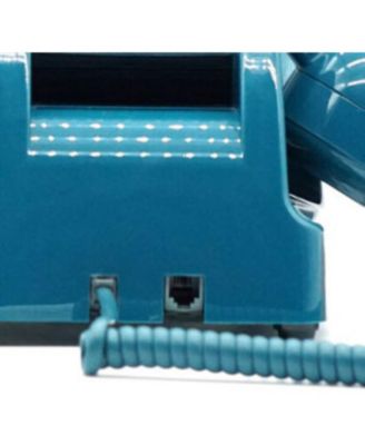 Retro GPO746WIVR 746 Desktop Rotary Dial Telephone - Azure Blue