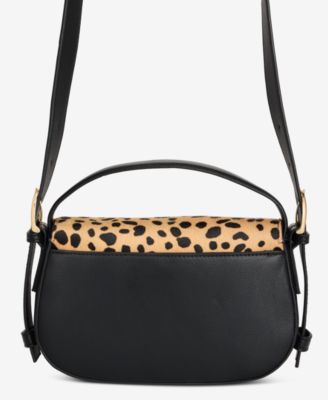 Jaqqy Calf Hair Crossbody Bag, Exclusively at Macy's