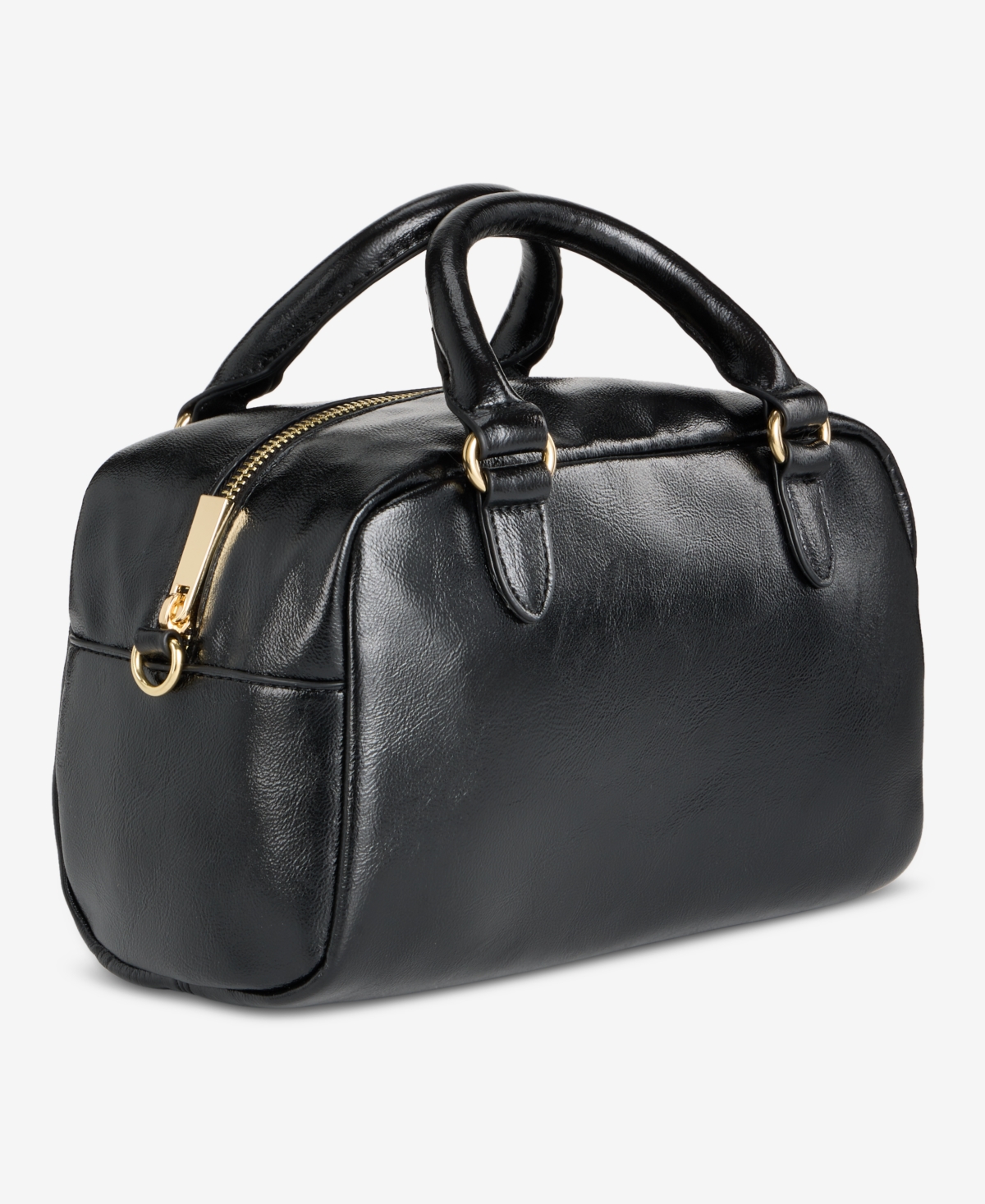 On 34th Broocke Small Glazed Crossbody Bag, Exclusively At Macy's In Black