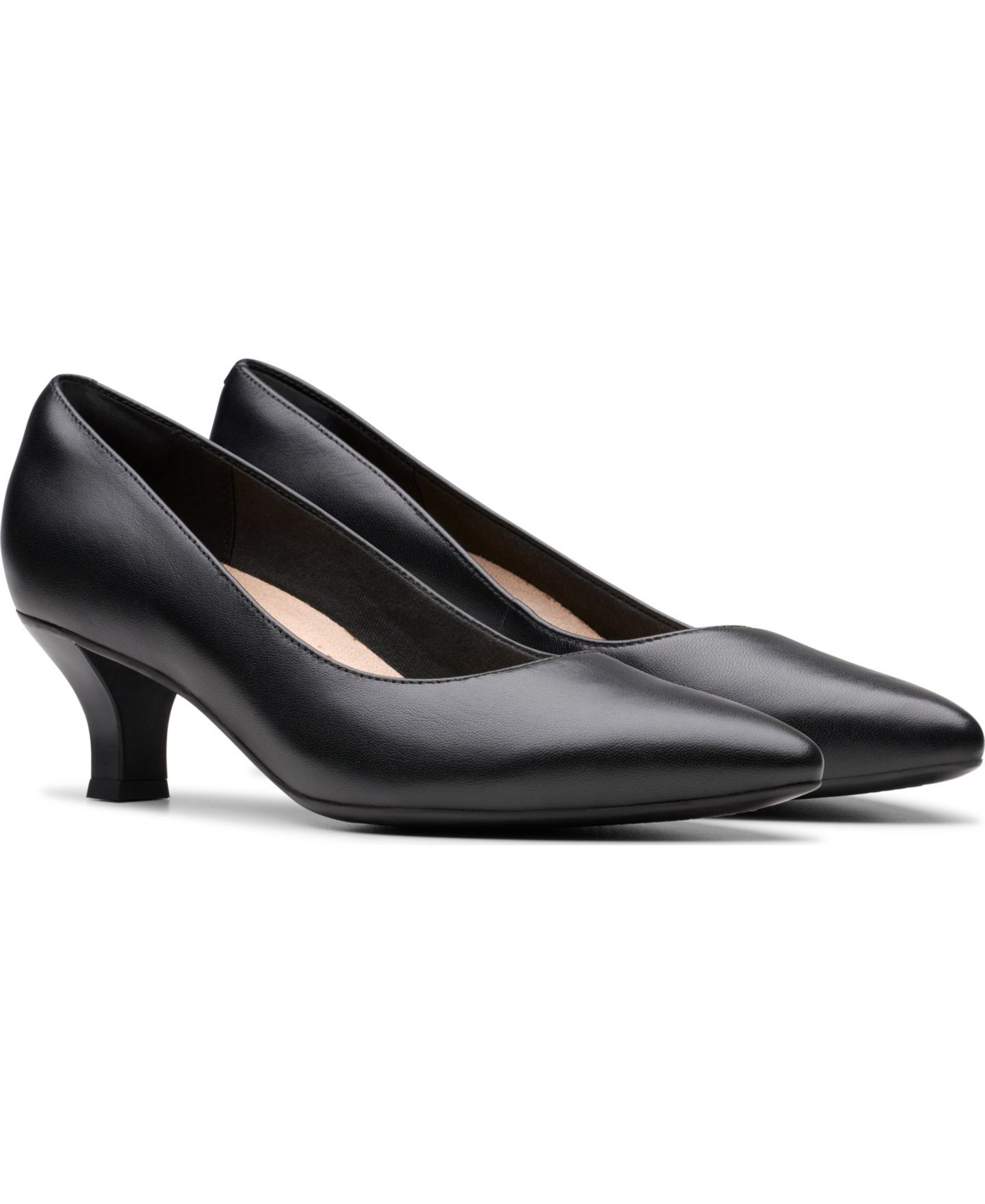 Женские туфли Clarks Collection Kepley Vine Pumps, цвет: Чёрный кожаный — фото 5